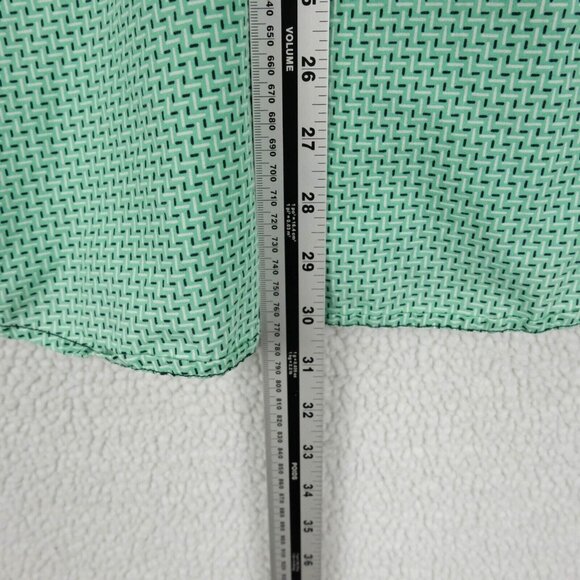 Cinch Shirt Mens Extra Large Green Geometric Pearl Snap Western Cowboy Colorful - Picture 6 of 9